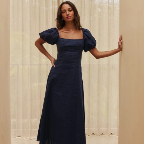 Sophia Dress Blu