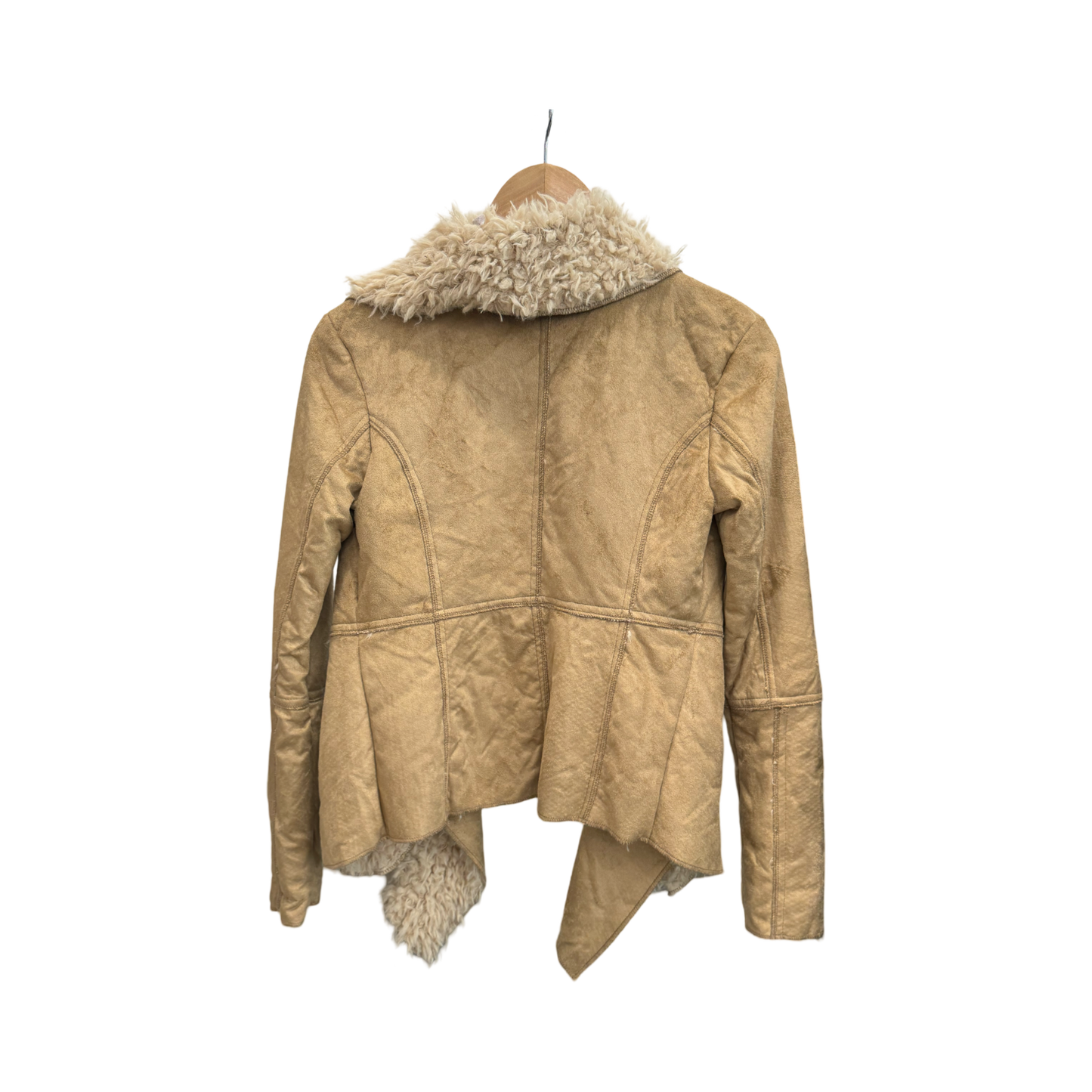 Jacket Brown Faux Sherpa