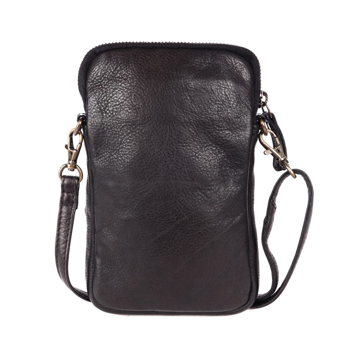 Rosebery Leather Crossbody Bag Black