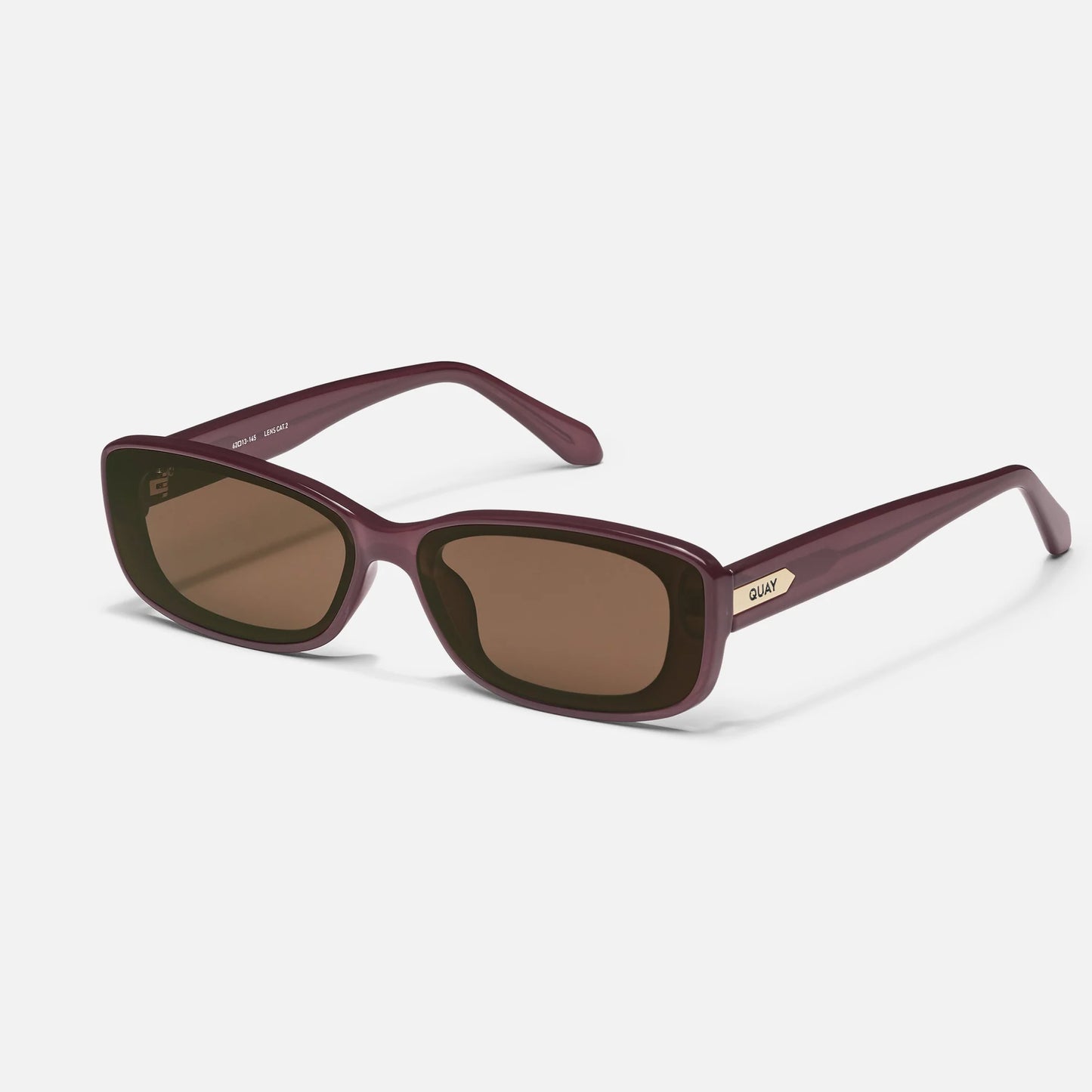 Quay Vibe Check Plum Brown