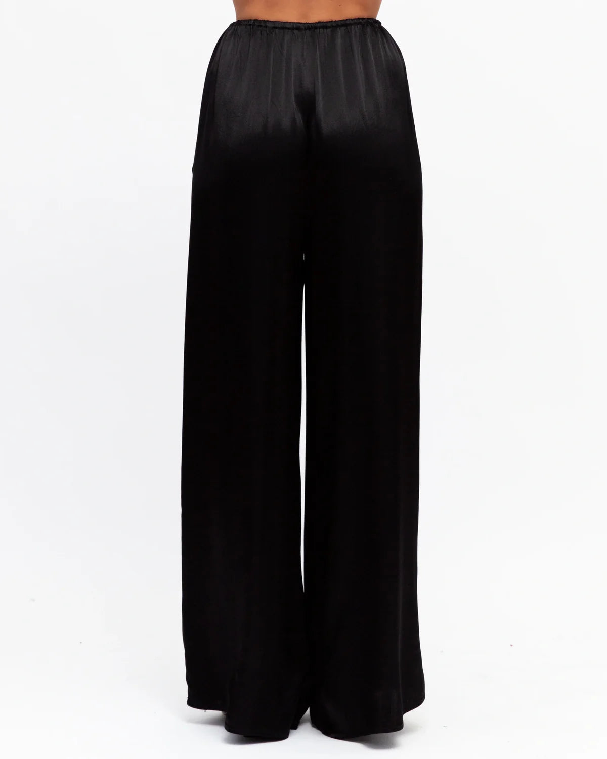 Stevie Liquid-Silk Finish Pant Black