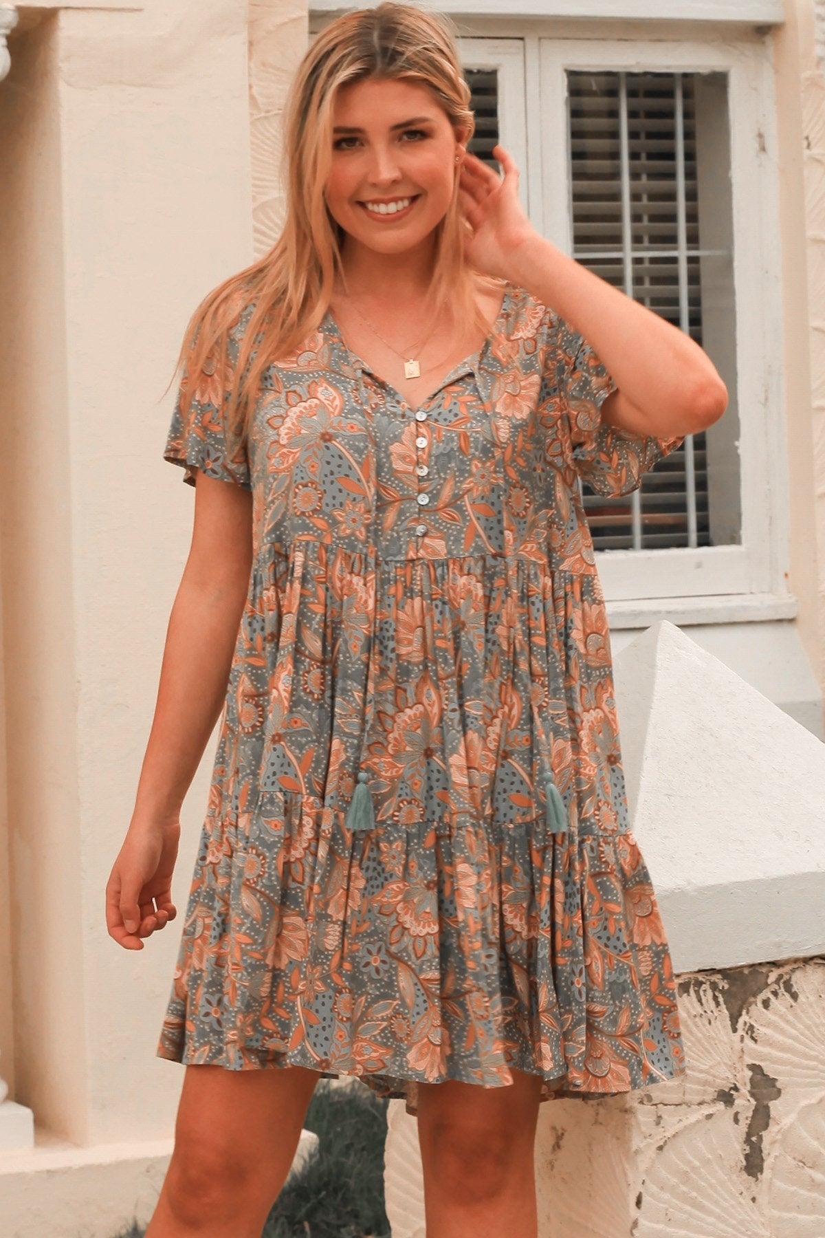 Jazmin Tunic Mini Dress
